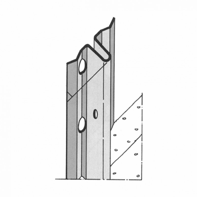 Baumit vezetősín - 300 x 0,6 cm
