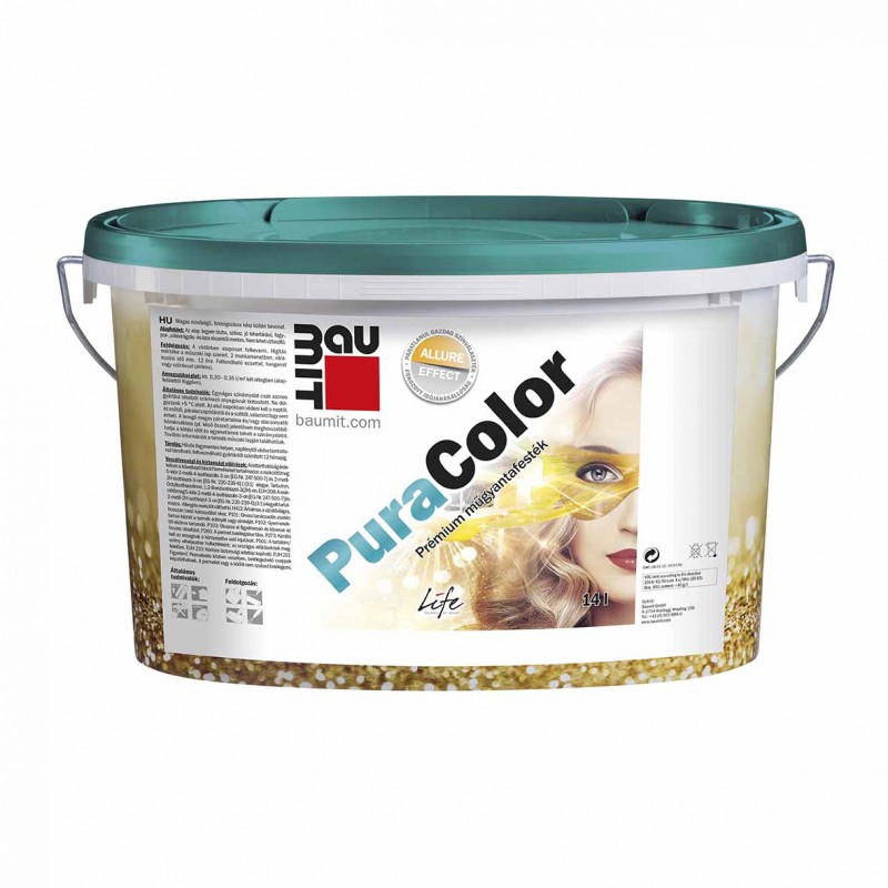 Baumit PuraColor prémium akril homlokzatfesték - 14 L - I.színcsoport