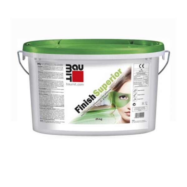 Baumit Finish Superior- beltéri felhasználásra kész glettanyag - 25 kg