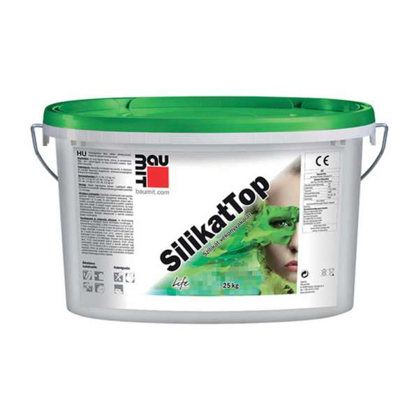 Baumit SilikatTop K2 szilikát vékonyvakolat 25kg - II.színcsoport