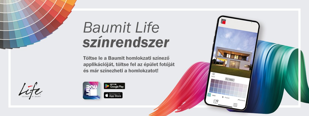 Baumit Life színek Baumit Life színek