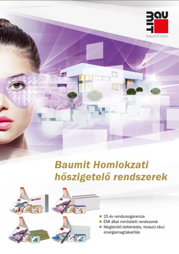 Baumit homlokzati hőszigetelő rendszer